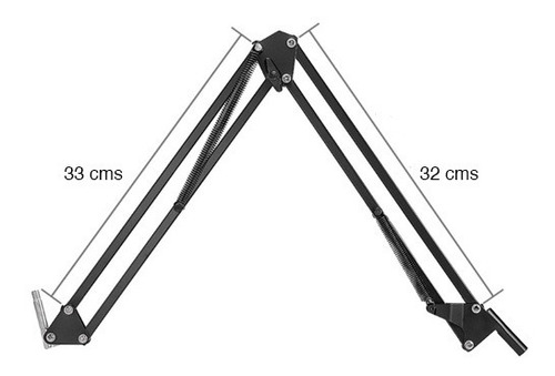 Atril Soporte Para Micrófono Ajustable Mesa Escritorio