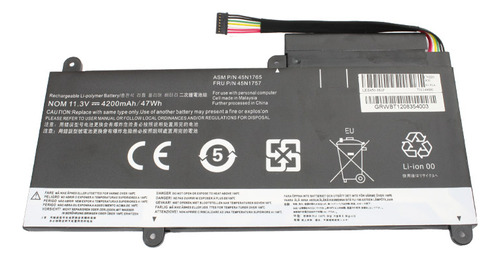 Bateria Para Lenovo Thinkpad E450 Facturada