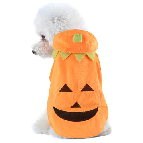 Nacoco Disfraz De Halloween Para Perro, Gato, Calabaza, Ropa