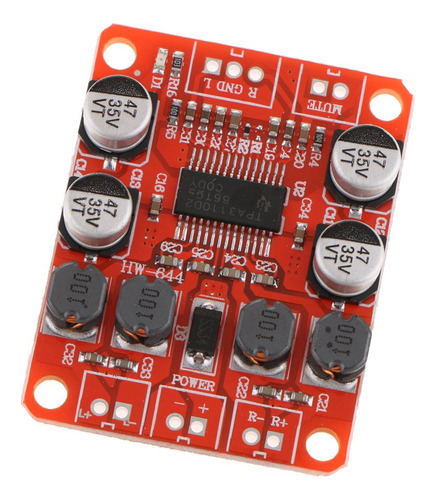 Tablero Del Amplificador De Potencia De Sonido Esté Digital