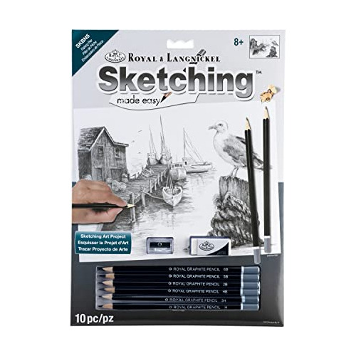 Royal And Langnickel Sketching Made Easy, Muelle De Pes...