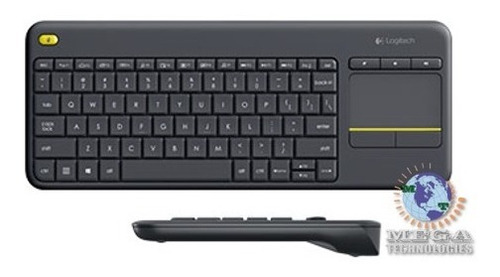 Logitech K400 Plus Teclado Wireless Touchpad Pc Smart Tv Cel