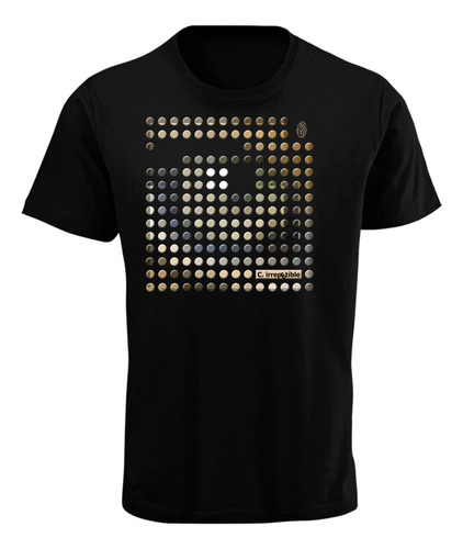 Playera Con Diseño De Leopardo Ojo Pixeles