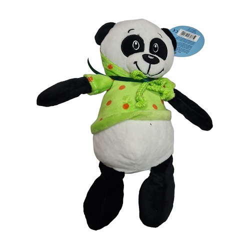 Peluche Con Camisa Oso Panda 25cm 