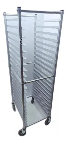 comprar Carro Porta Bandeja Panaderia Panadero Ruedas Alumware 4279