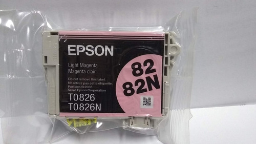Imagen 1 de 2 de Cartucho Epson 82 82n Magenta Claro Original En Blister