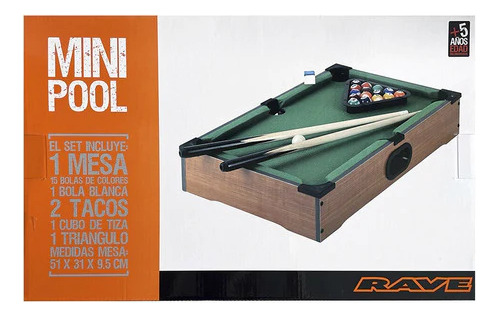 Juego De Mesa Mini Pool Ik