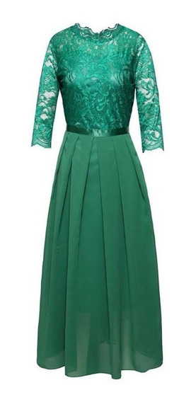 Vestido Dama De Honor Verde Jade | MercadoLibre 📦