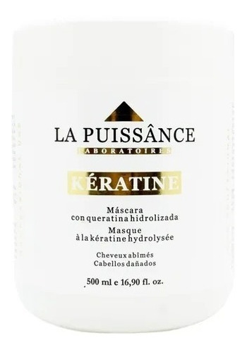 Máscara Cabello Keratina 500 Ml La Puissance Kit X 3 Uni