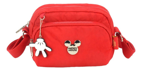 Bolsa Feminina Transversal Mickey Mouse Pequena Disney