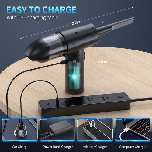 New Aspiradora Air Duster Con Soplador De Aire Comprimido