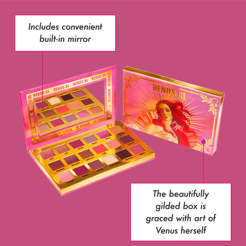 Palette Lime Crime Venus Xl Para Ojos Y Rostro Con 18 Tonos,