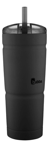 Envy S 24 Oz Matte Black W Tapa Transparente