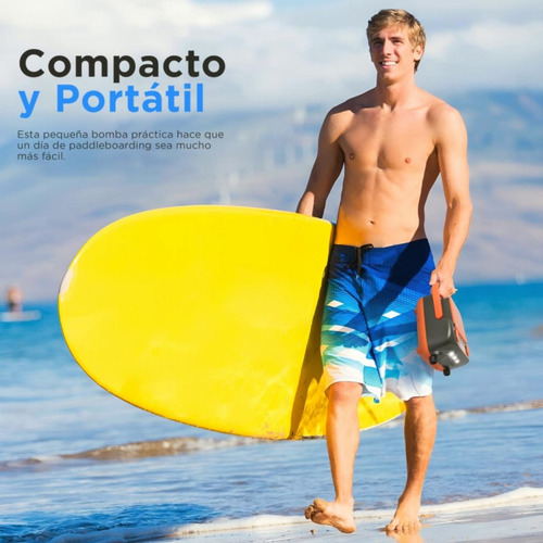 Serenelife Compresor Inflable, Inflador Eléctrico Bomba De