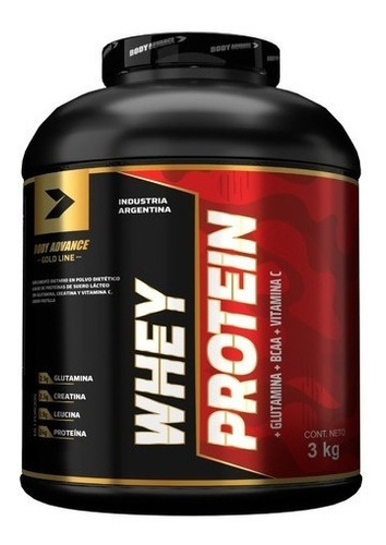  Body Advance  Whey Protein Sabor Vainilla En Pote De 3kg