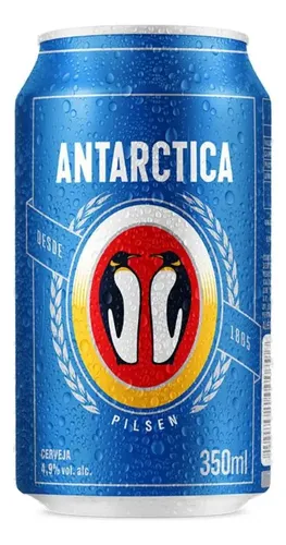 Cerveja Antarctica Pilsen Lata 350ml