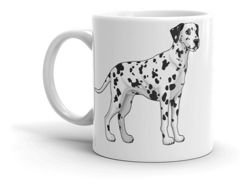 Taza De Mascota Perro Dalmata  Personalizada