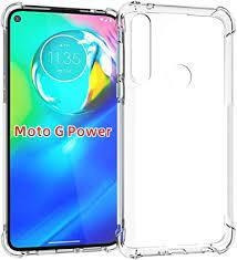 Estuche Transparente + Vidrio Ceramico Para Moto G Power