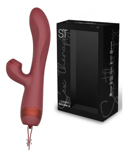 Sex Therapy Luxury Succion 10 Vibrador Succionador Clítoris 
