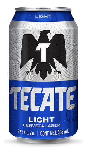 Cerveza Tecate Light 24 Latas De 355ml