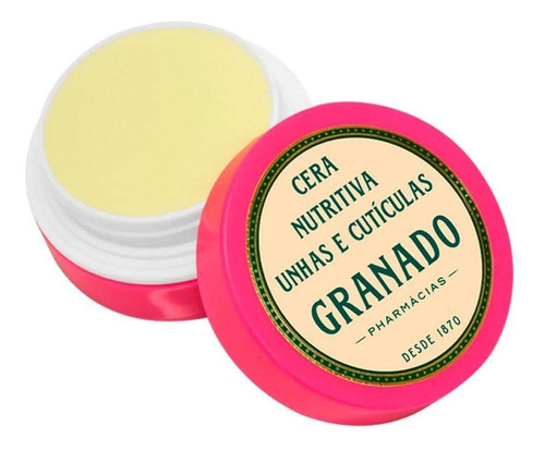 Imagem 1 de 5 de Cera Nutritiva Para Unhas E Cutículas Granado Pink 7g