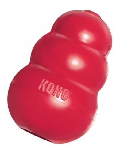 Juguete Kong Clasico Rojo Large Grande Rubber Toy Original