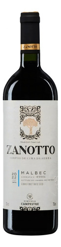Vinho Zanotto Malbec 750ml