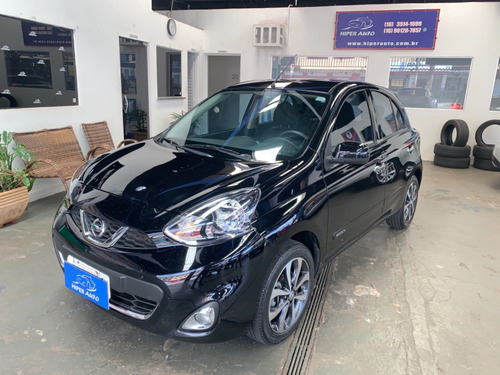 Nissan March Sl 1.6 Preto 2017