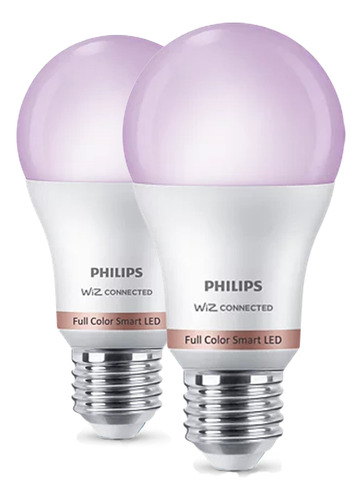 Ampolleta Inteligente Philips Smart E27 Color X2