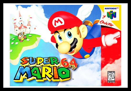 Super Mario 64 Cib Original + Protector Plástico