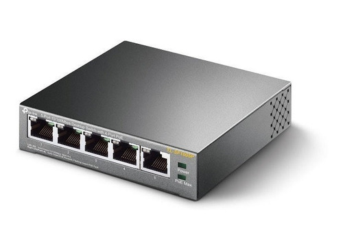 Imagen 3 de 8 de Switch Poe Tp-link Tl-sf1005lp | 4 Poe + 1 Comun 100mbps