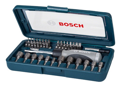 Set De Puntas Y Tubos Para Atornillar Bosch 46 Piezas