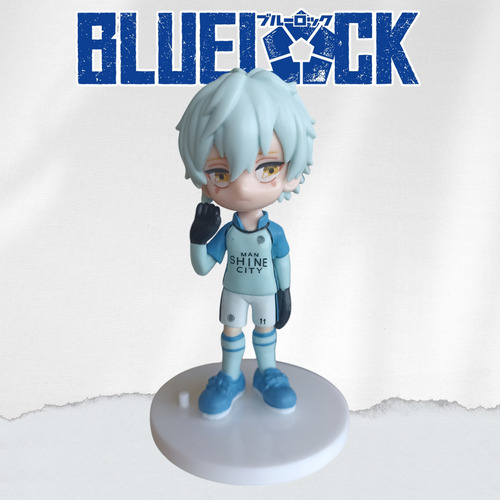 Figuras Blue Lock 9 Cm Gashapon Anime X 6 Personajes Set
