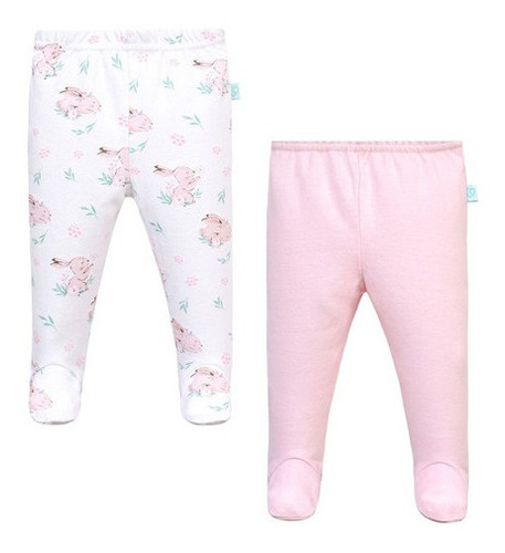 Set 2 Piezas Pantys Bambino Creations Conejo Blanco