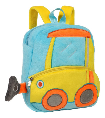 Mochila Escolar Jardin Niño Nene Infantil Relieve Bolsillos