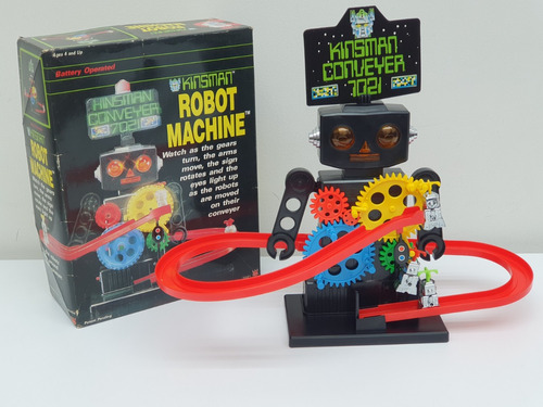 Juguete Kinsman Robot Machine 1985 Funciona Solo La Mitad