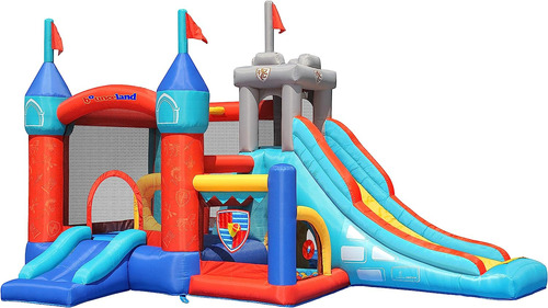 House De Rebote De Bounceland Medieval Bounce Castle Con Pit