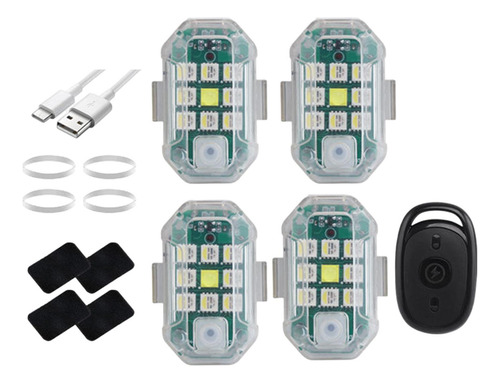 Luz Estroboscópica Para Coche, Luz Estroboscópica 4 Luz