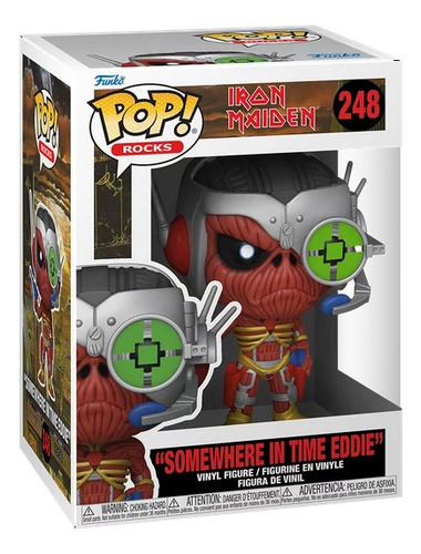 Funko Pop Iron Maiden 248 Eddie Somewhere In Time