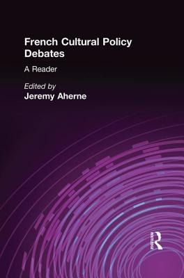 Libro French Cultural Policy Debates: A Reader - Ahearne,...