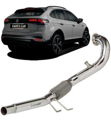 Downpipe Inox Vw Nivus 1.0 Tsi Turbo Turbo 2020