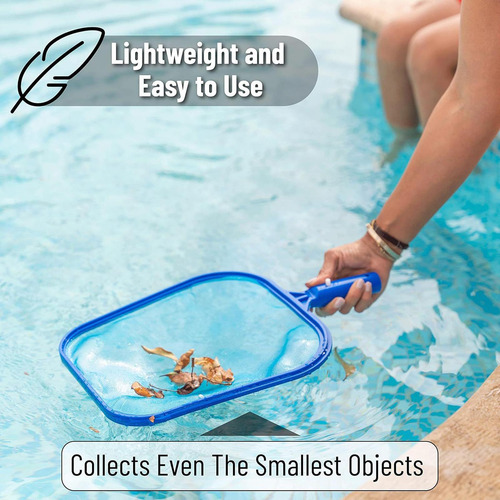 Acessório Multiuso Pool Leaf Rake Skimmer Mesh Net