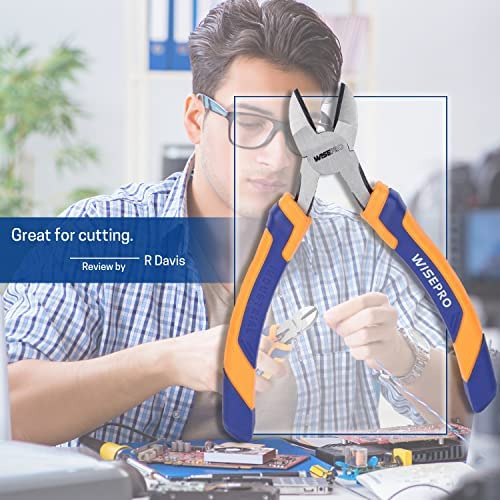 Wisepro Alicates De Corte Diagonal De 6 Pulgadas Alicates De
