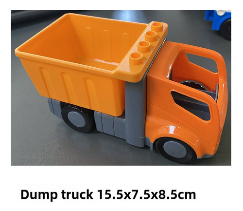 Juego De Bloques Dump Truck, Camión De Bomberos, Autobús Y B