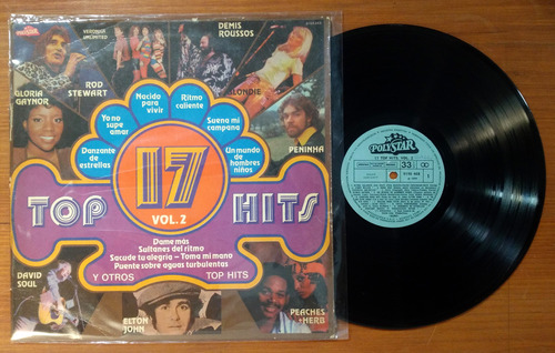 17 Top Hits Vol 2 1979 Disco Lp Vinilo