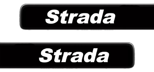 Kit Friso Adesivo  Resinado Fiat Strada Trekking Cd Fri30