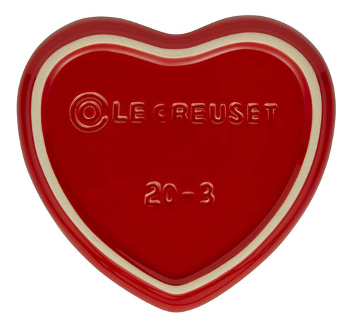 Cerise - Soporte Para Cucharas En Forma De Corazón, 5.25 Pul