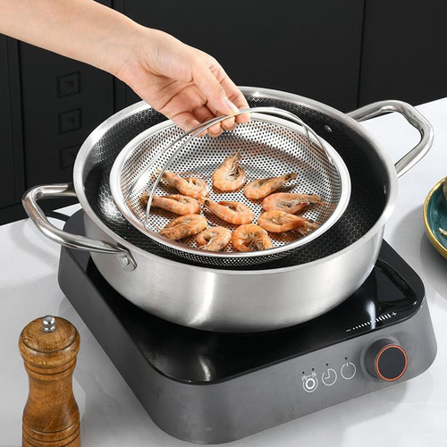 G Cesta Para Cocinar Al Vapor Cesta De Drenaje De Alimentos