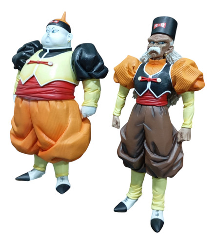 Figura Anime Androide 19 & Androide 20 Dragón Ball Z 28cm