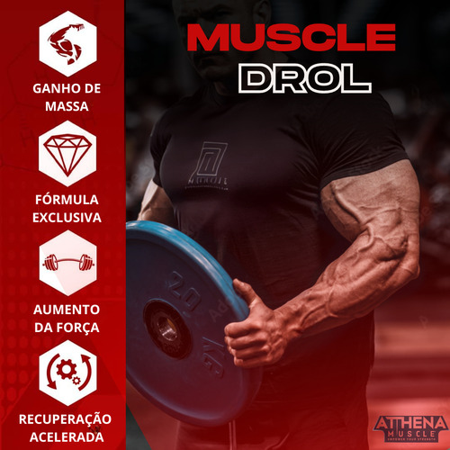 Suplemento Homen Gh Muscledrol Auxilio Hipertrofia Envio Já Sem Sabor